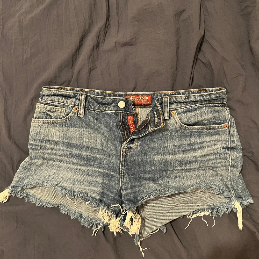 Lucky brand cut off denim shorts